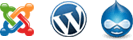 joomla wordpress drupal Softaculous one click installs